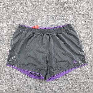 adidas 100 Polyester Supernova Running Shorts Gray Purple Size M Utility